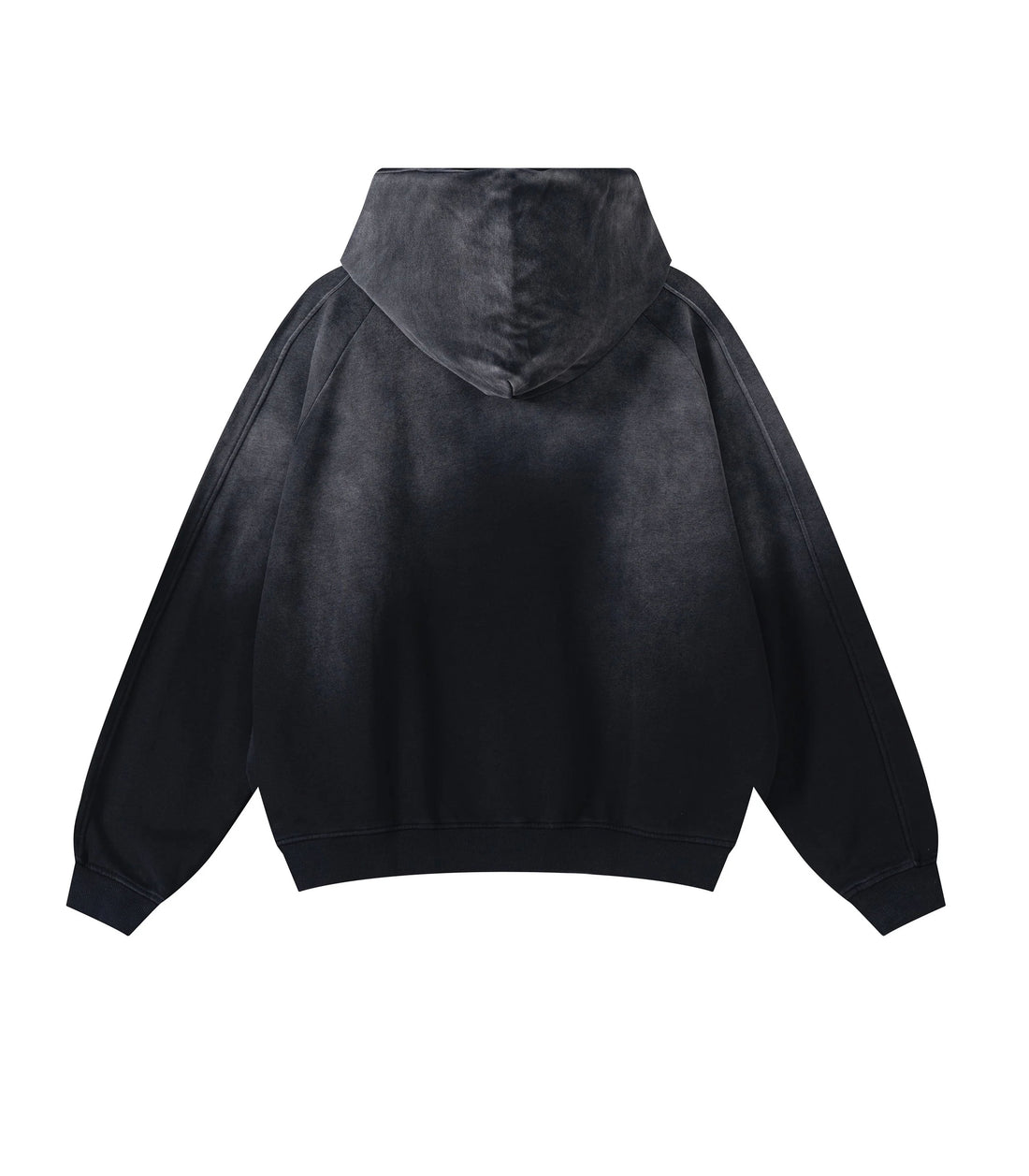 NOIR CONTRAST PANEL HOODIE
