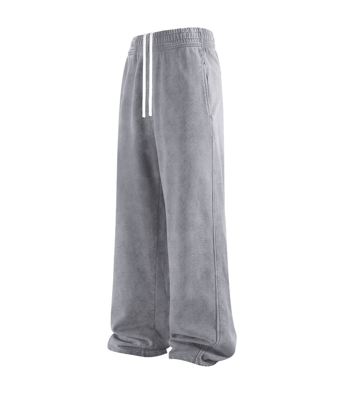 SLATE OVER-DYE SWEATPANTS