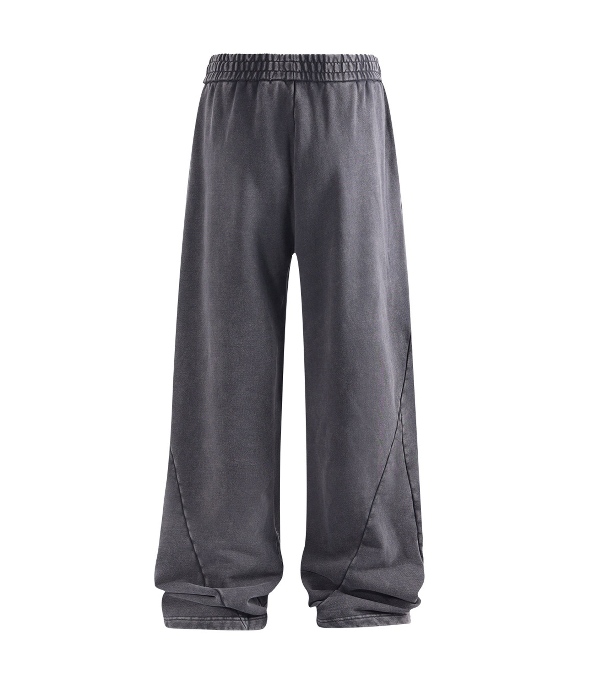 CHARCOAL PANEL SWEATPANTS