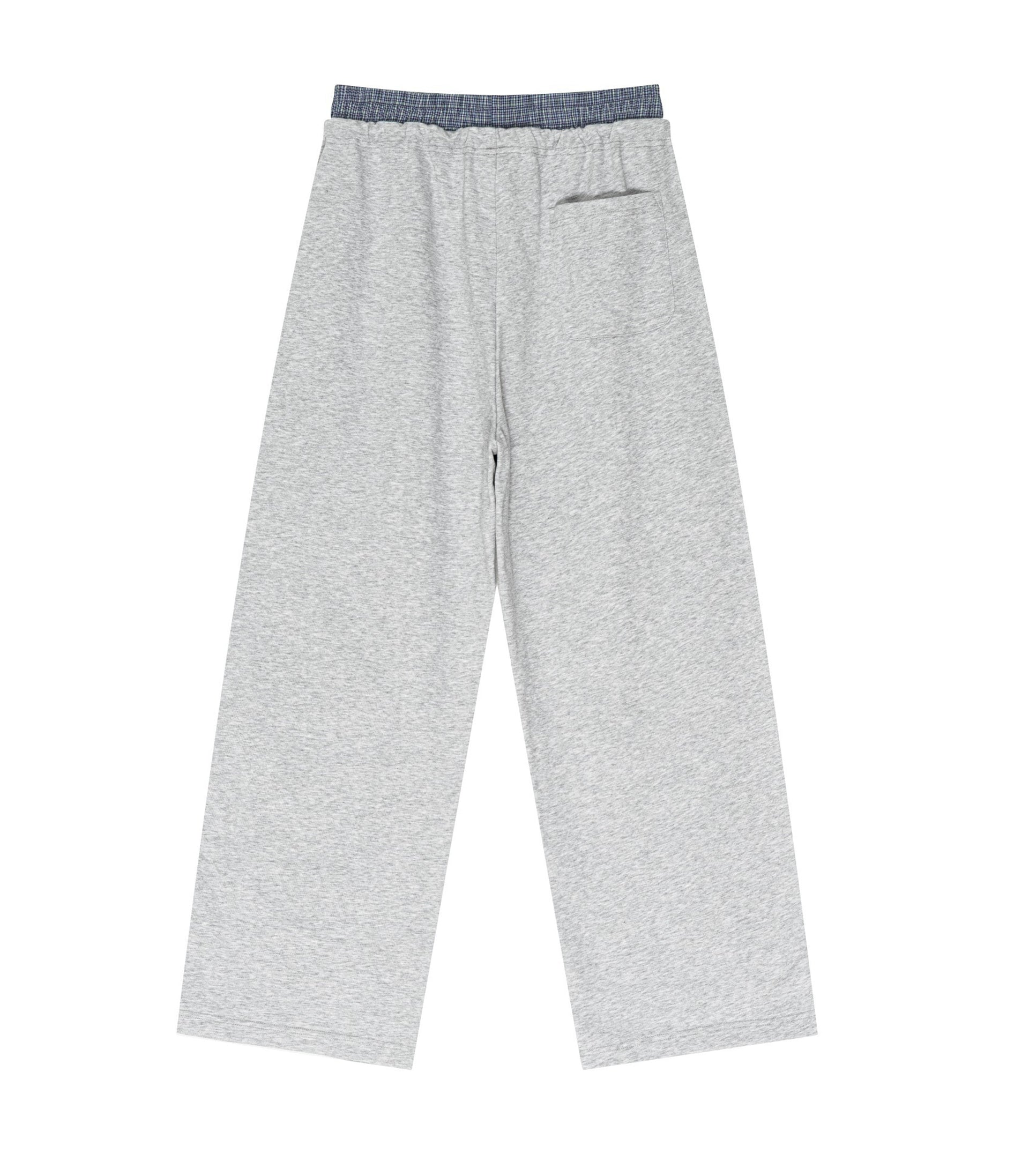 HEATHER BOXER SWEATPANTS