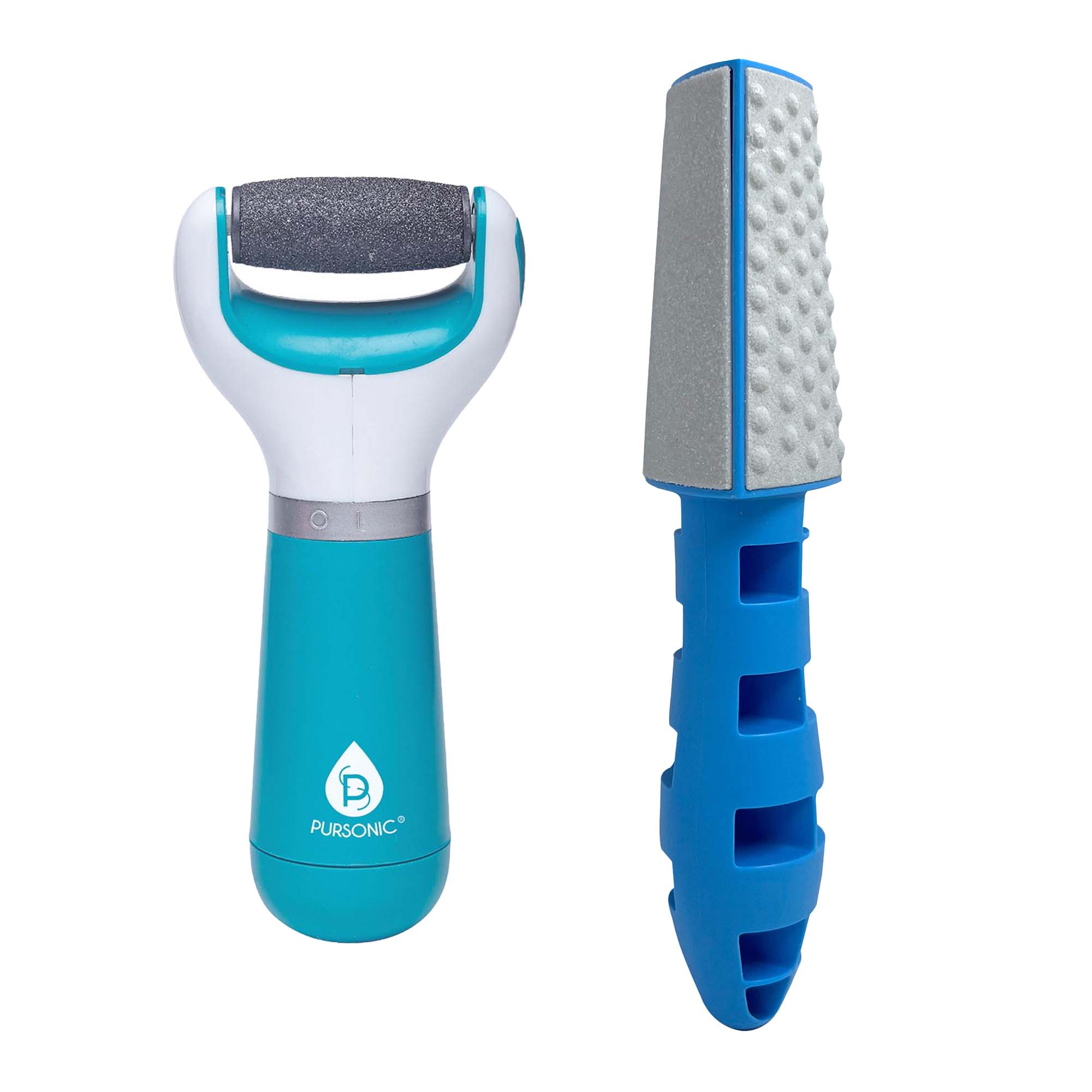 Pursonic Complete Callus Care Bundle – Battery-Operated and 3-in-1 Callus Removers