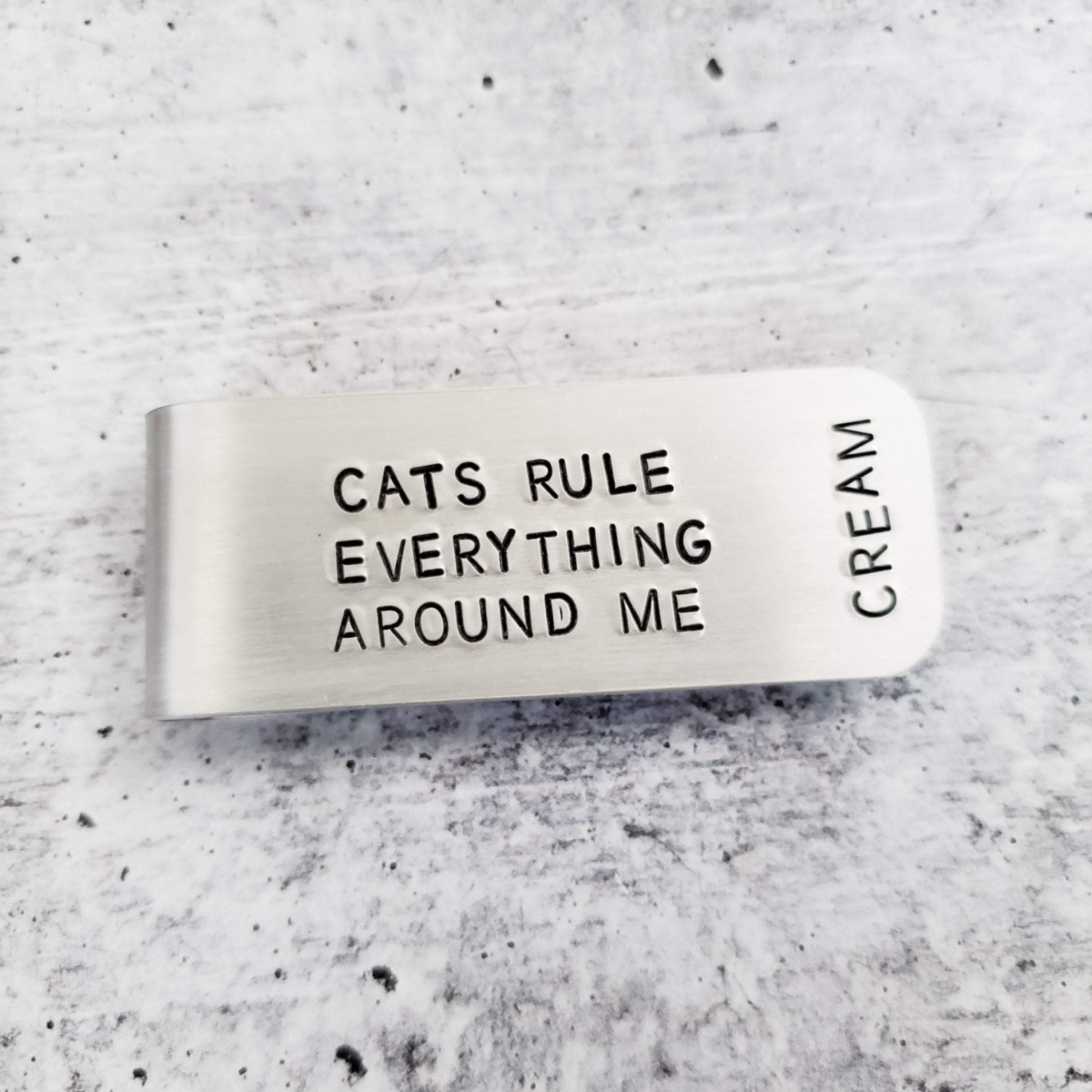CREAM - CATS RULE EVERYTHING AROUND ME Money Clip