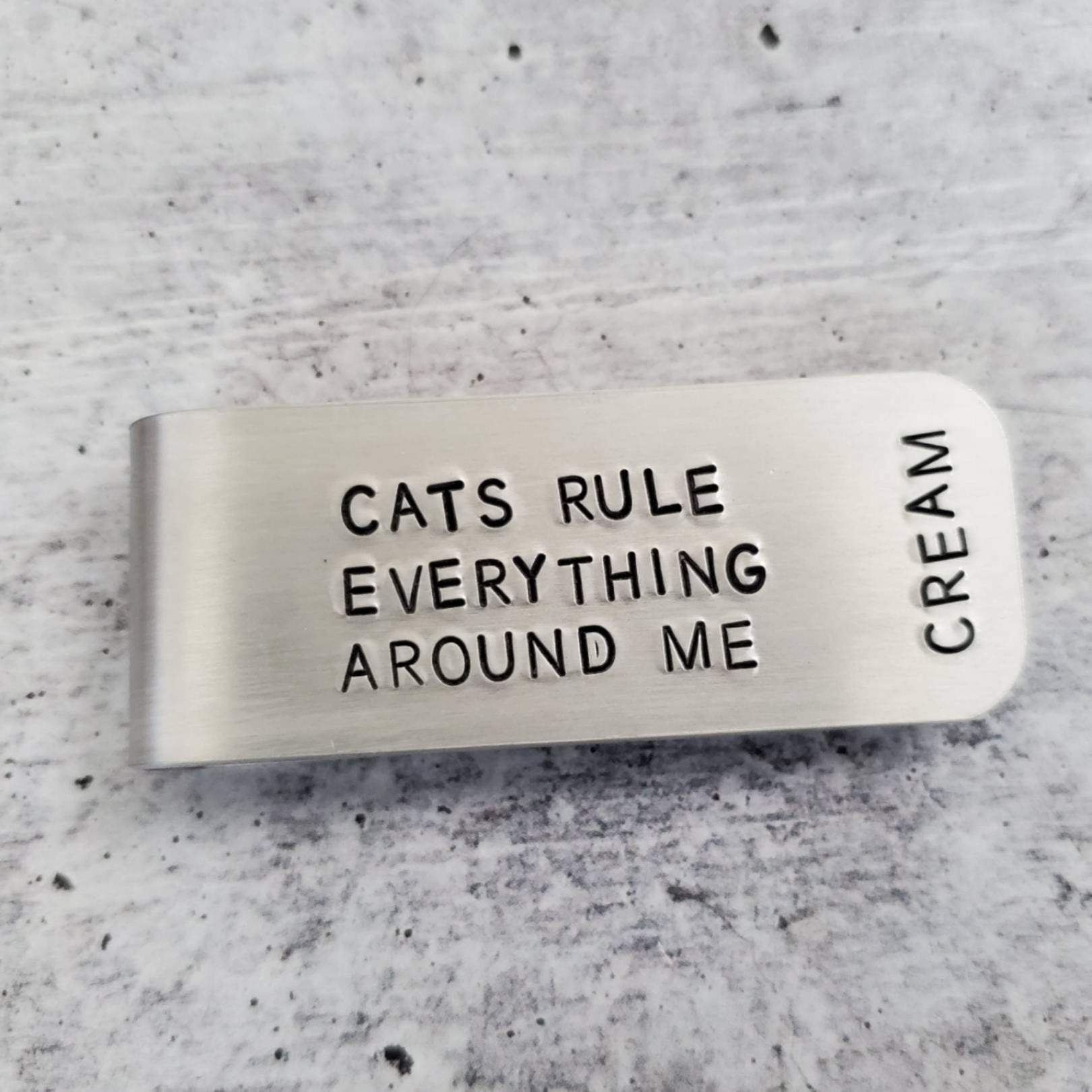 CREAM - CATS RULE EVERYTHING AROUND ME Money Clip