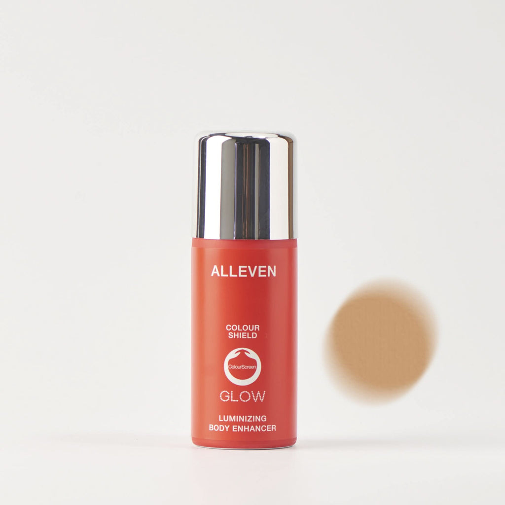 ALLEVEN Colour Shield Glow Face & Body in Ivory 100ml bottle