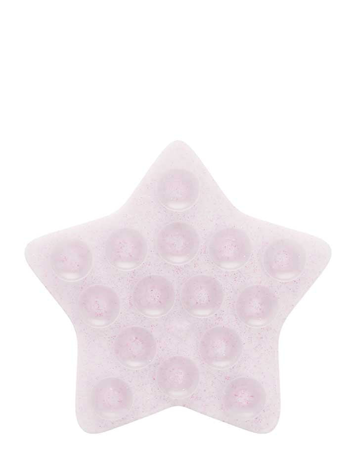 Glitter star-shaped phone adhesive grip for hands-free photography