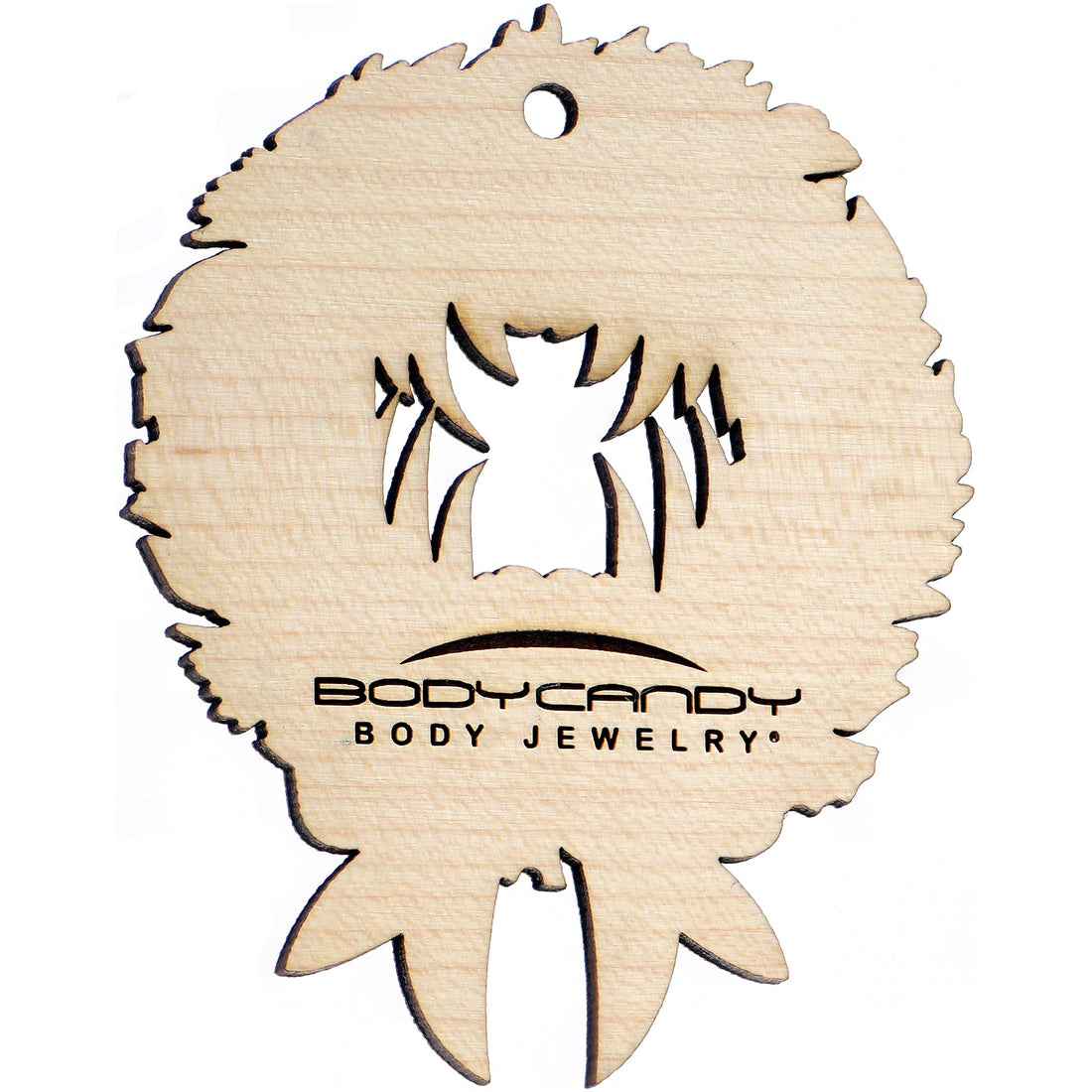 Wood Vampire Wreath Christmas Ornament Holiday Gothic Decor - Image 5
