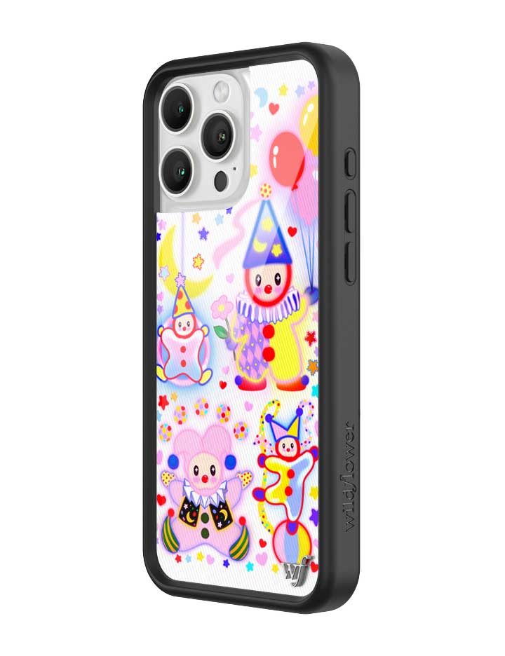 Clown Around iPhone Case with Colorful Airbrushed Design - Image 16