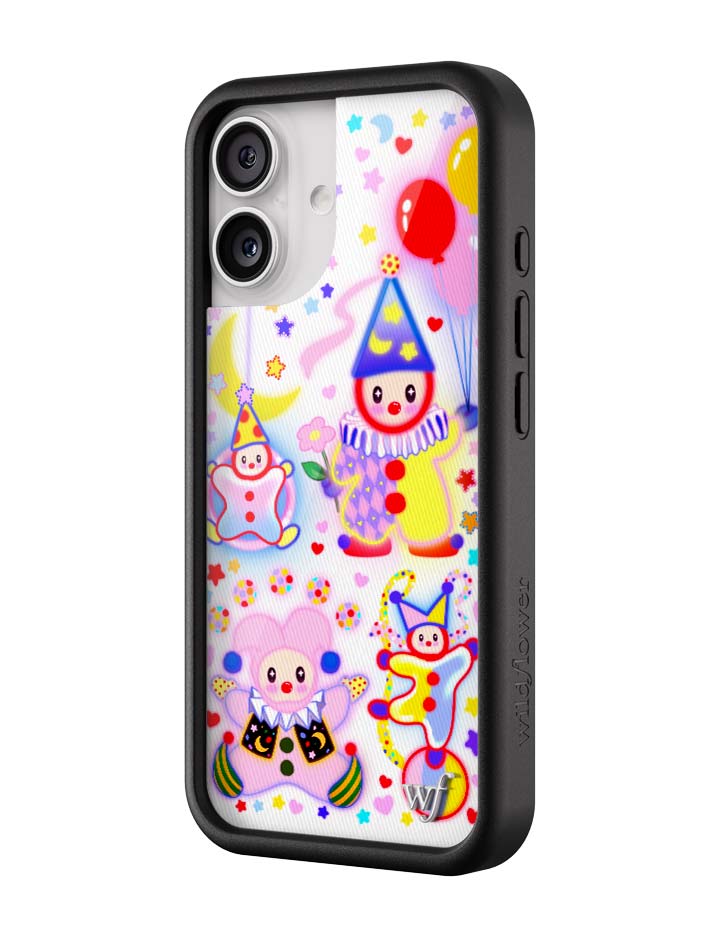 Clown Around iPhone Case with Colorful Airbrushed Design - Image 8