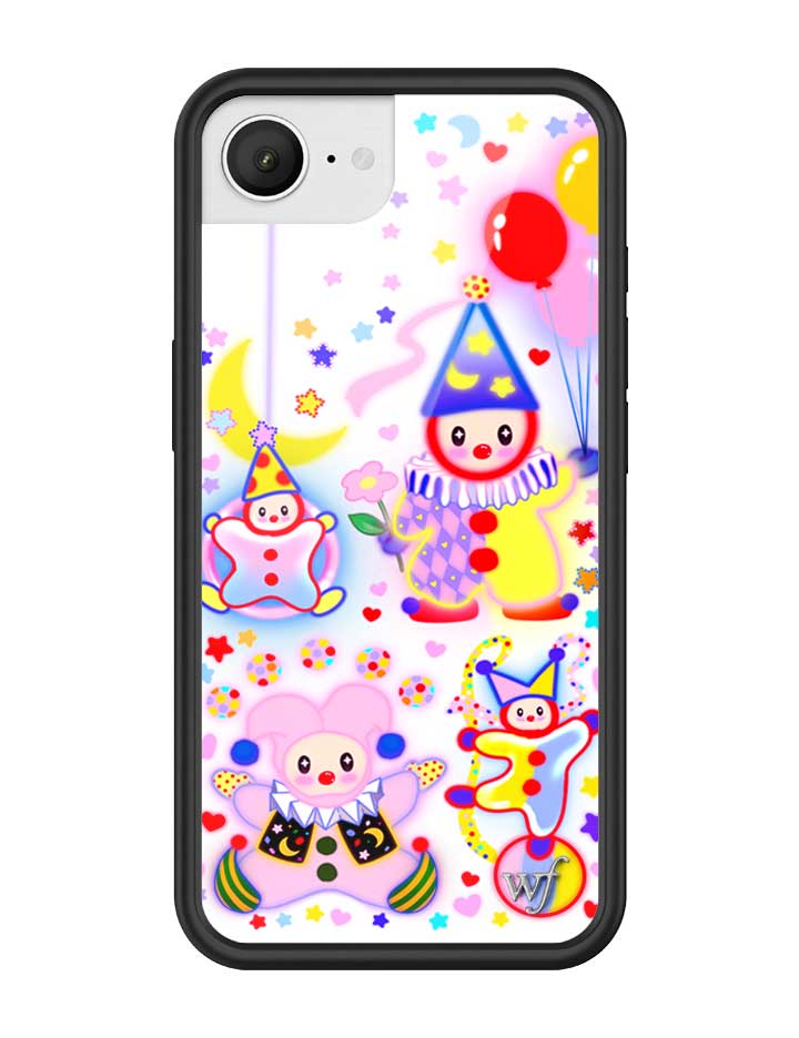 Clown Around iPhone Case with Colorful Airbrushed Design - Image 10