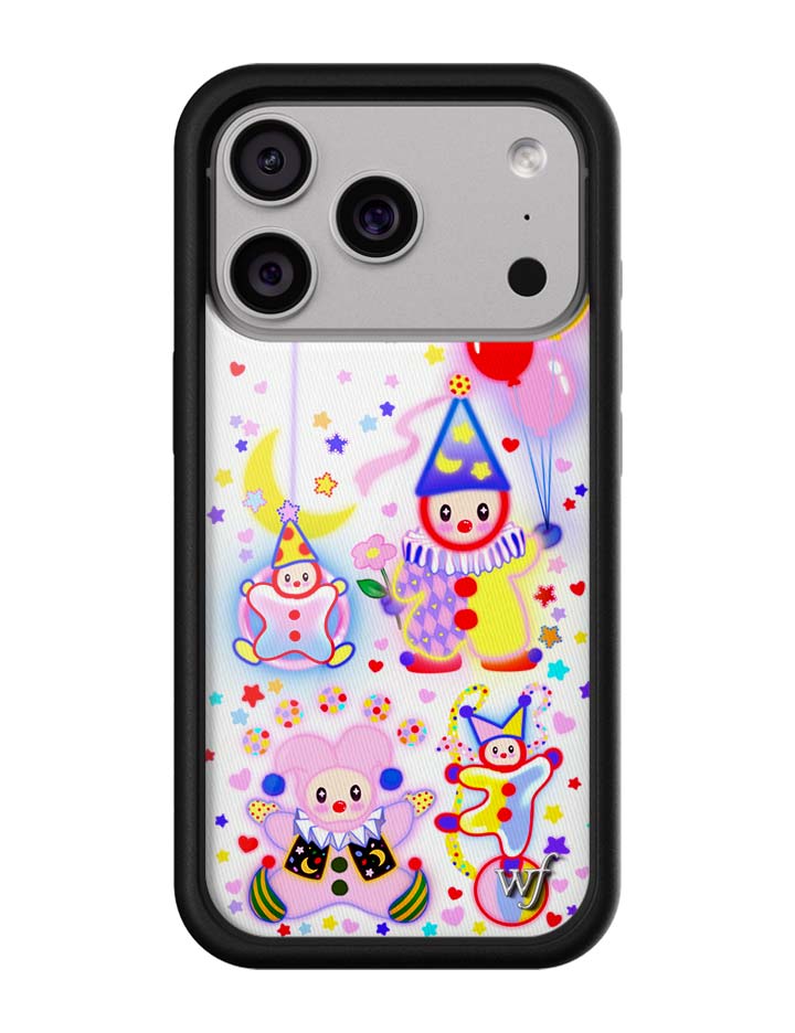 Clown Around iPhone Case with Colorful Airbrushed Design - Image 4