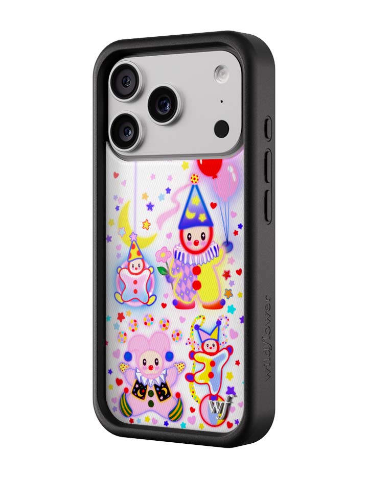 Clown Around iPhone Case with Colorful Airbrushed Design - Image 5