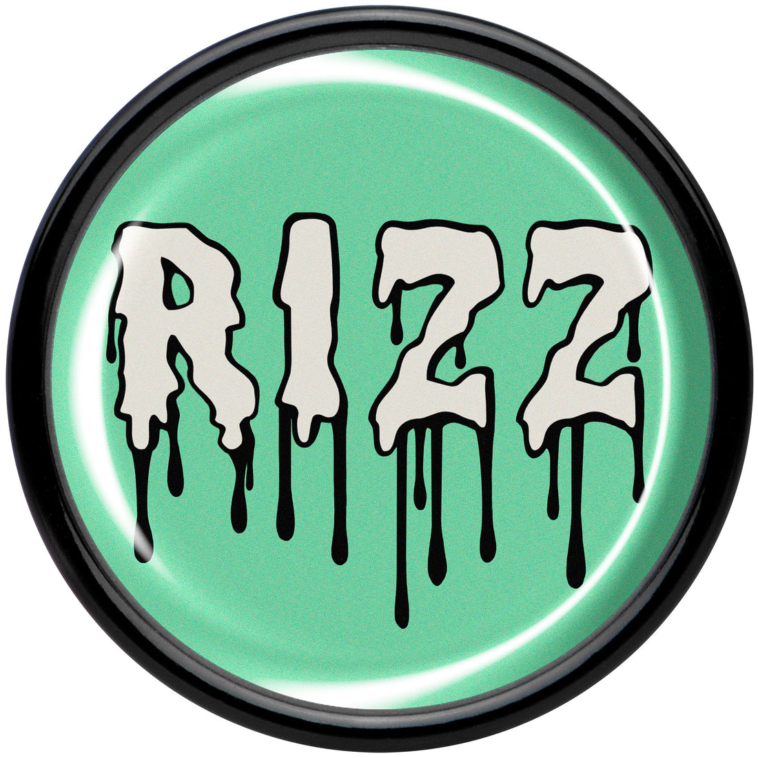 RIZZ Black Acrylic Saddle Plug Set by Onyx O
