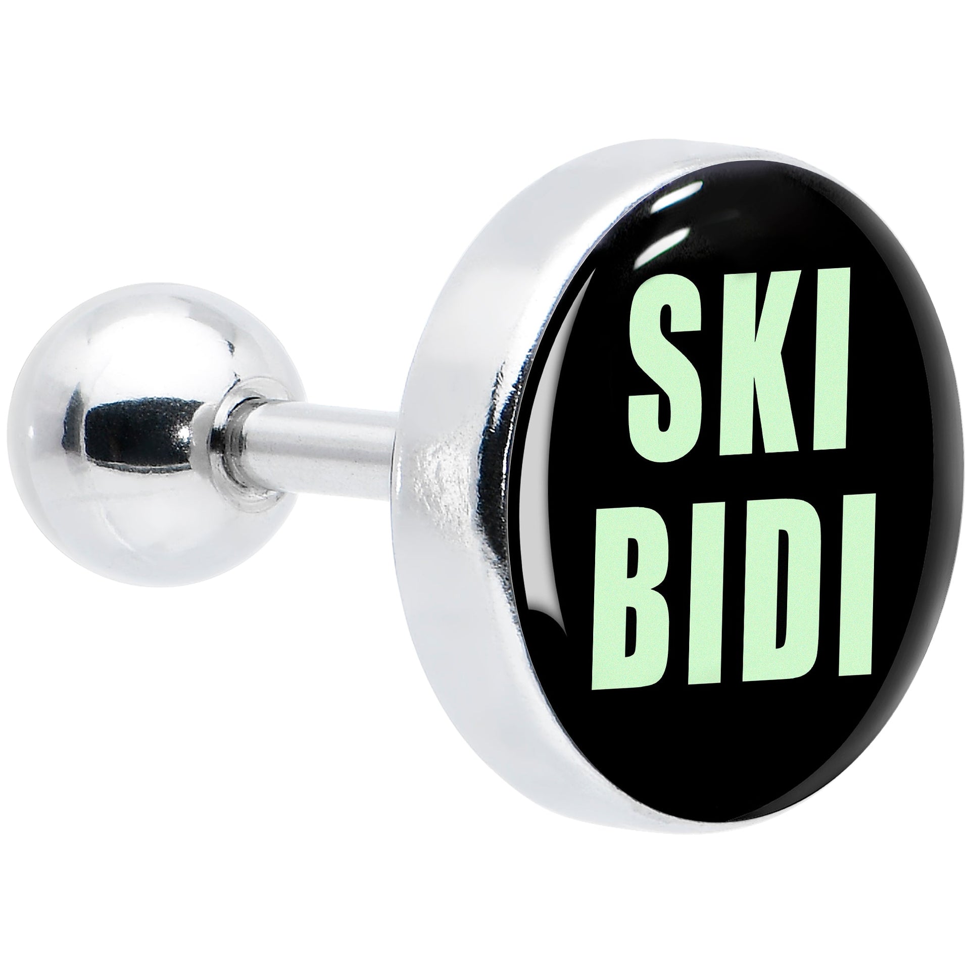 16G 1/4 SKIBIDI Cartilage Tragus Earring by Onyx O