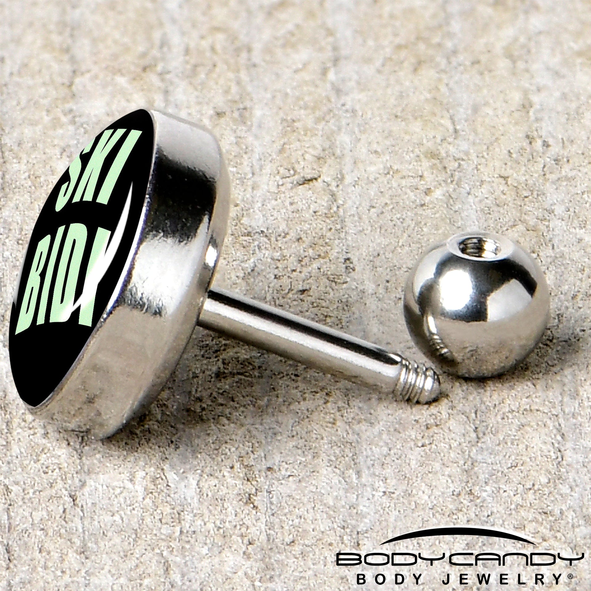 16G 1/4 SKIBIDI Cartilage Tragus Earring by Onyx O