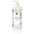 White and green packaging of Eminence Calm Skin Chamomile Cleanser for sensitive skin.