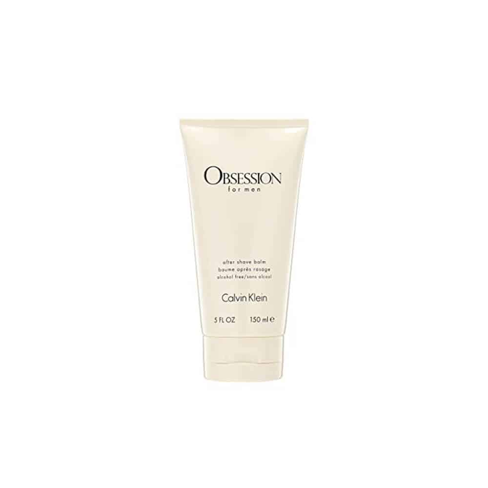 Calvin Klein Obsession for Men After Shave Balm 5.0 OZ in beige bottle