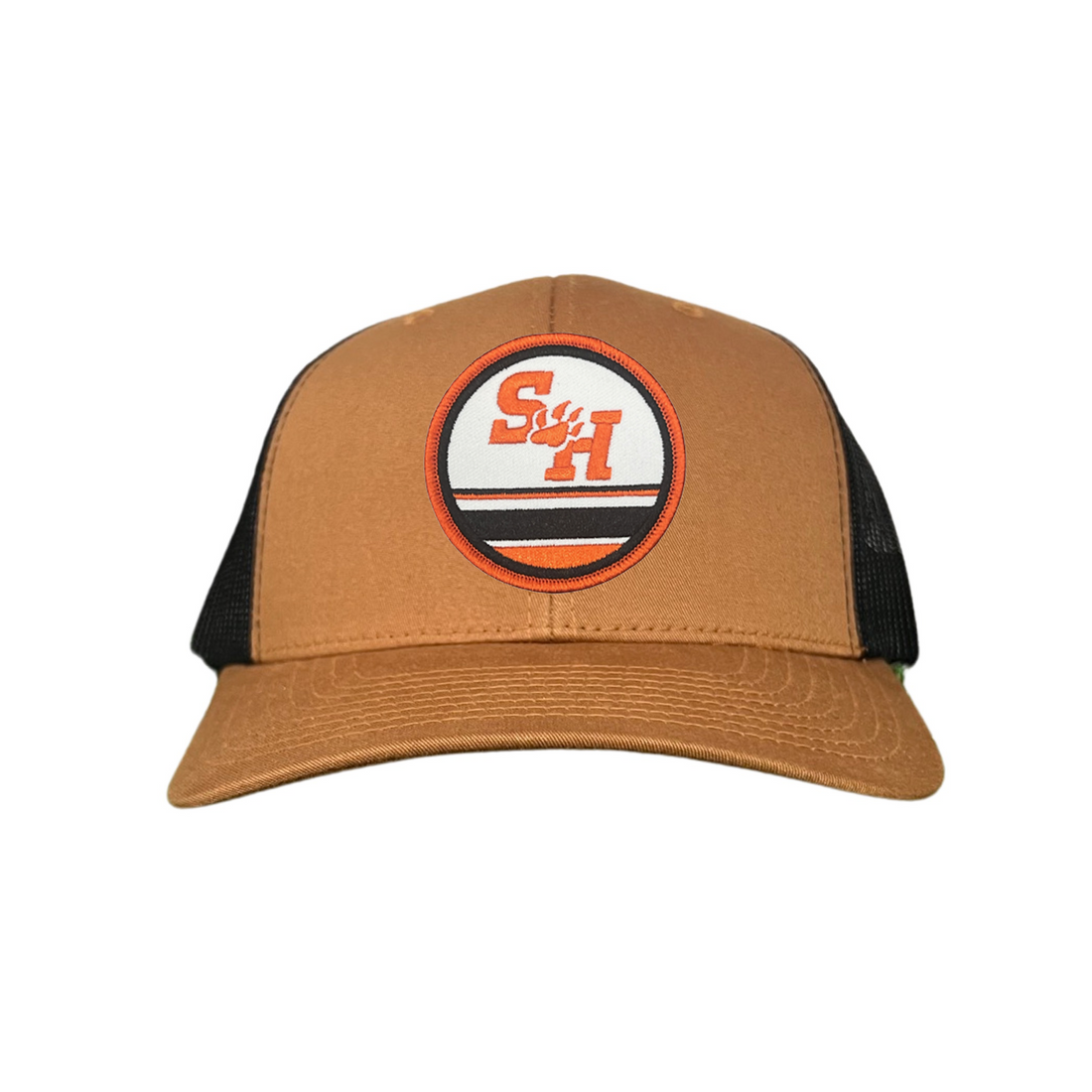 Sam Houston State Paw Circle Curved Bill Mesh Snapback