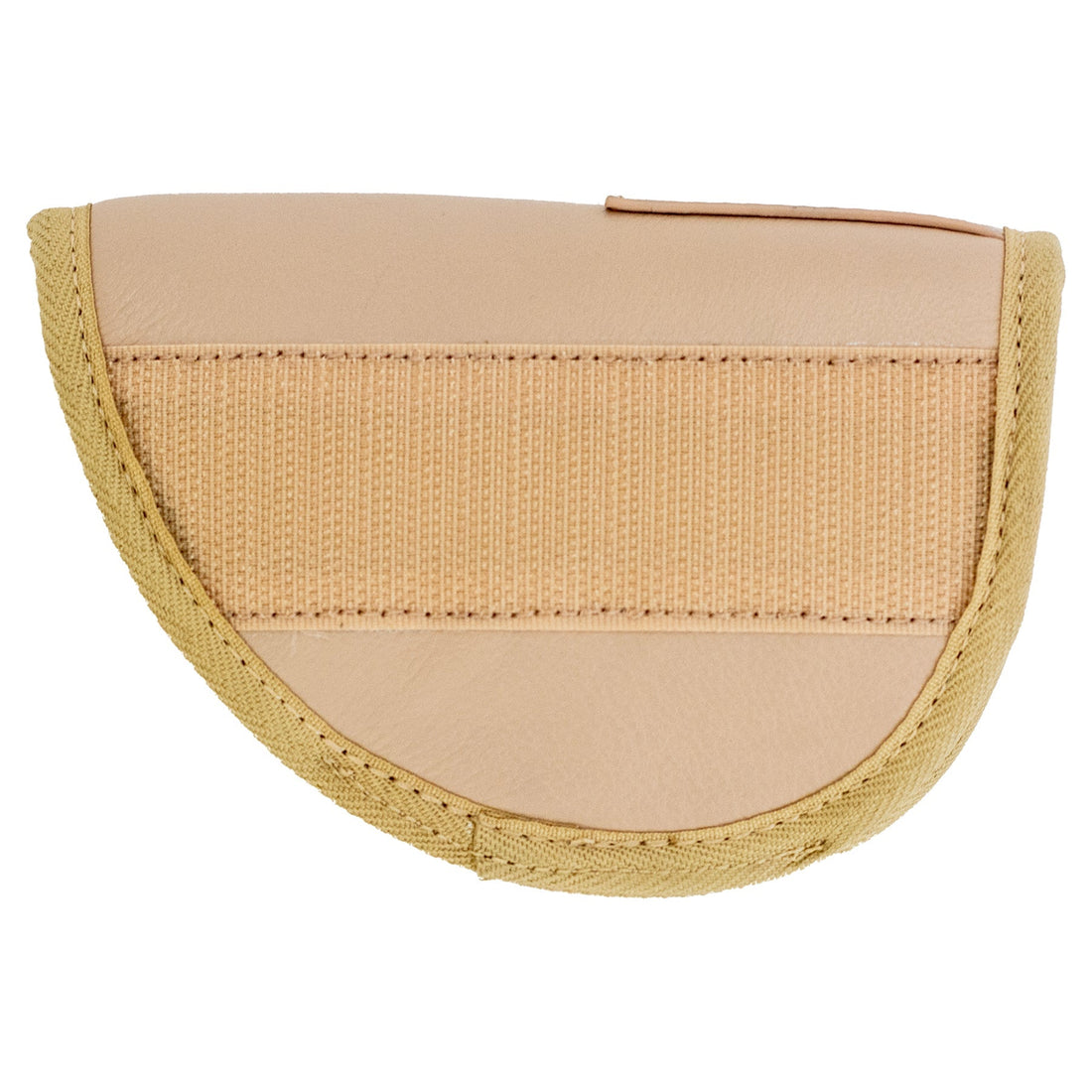 Willow Leather Envelope Crossbody Bag in Yellow Beige and White - Image 5