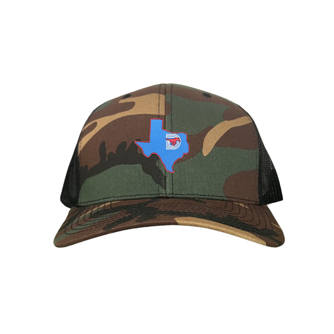 SMU State of Texas Pony Logo Hat - Black Label Streetwear