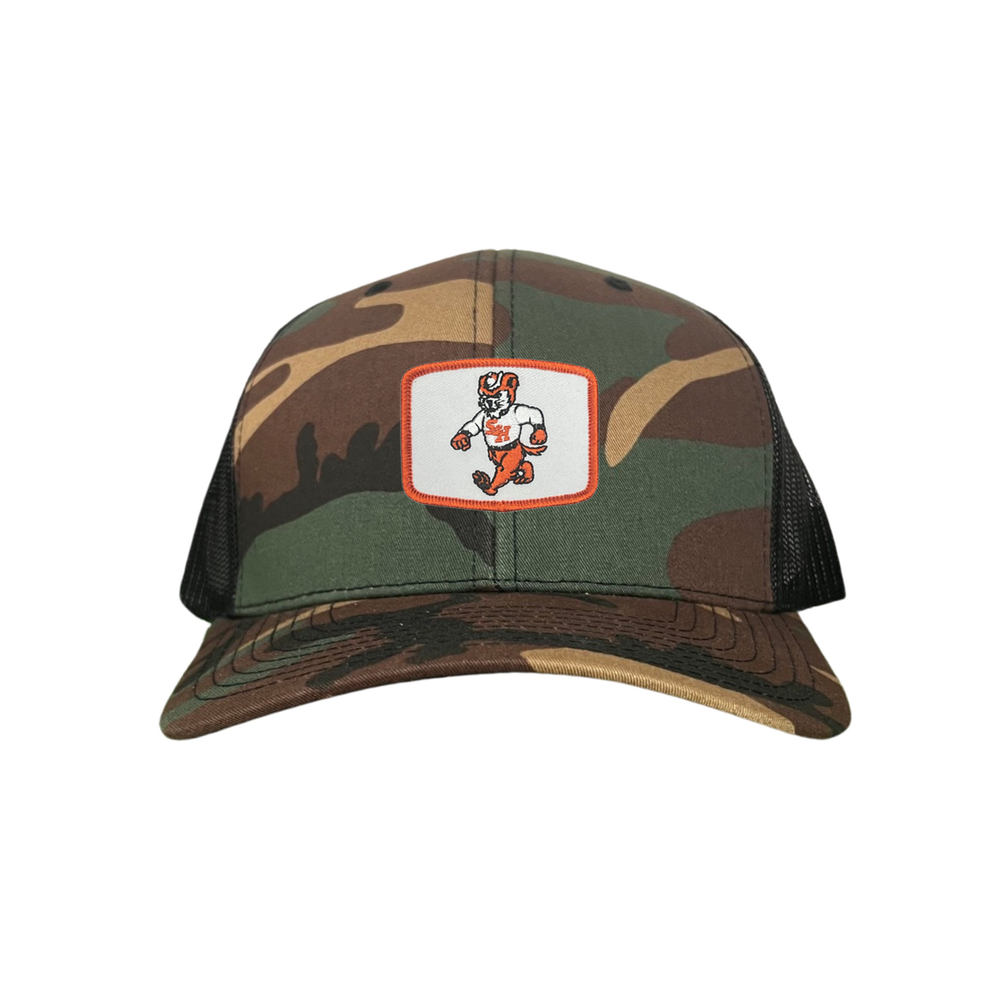 Sam Houston Bearkat Limited Edition Silver Mesh Snapback Hat