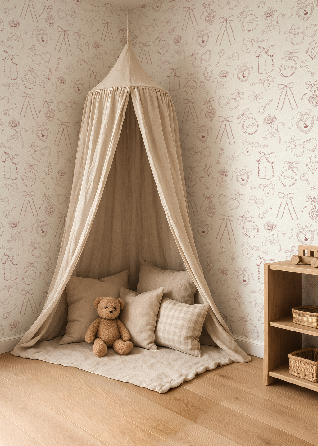 Essie Wallpaper by Brittany Polatis Design