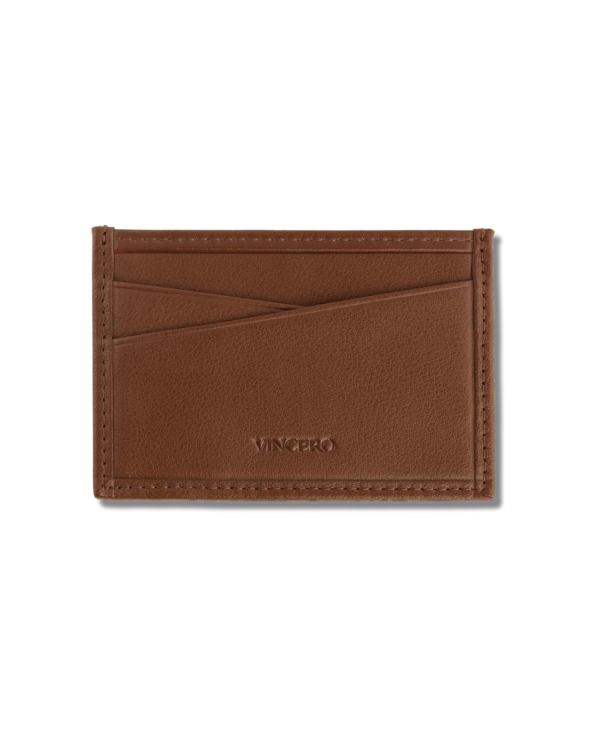The Card Sleeve - Saddle Italian Leather Slim Wallet