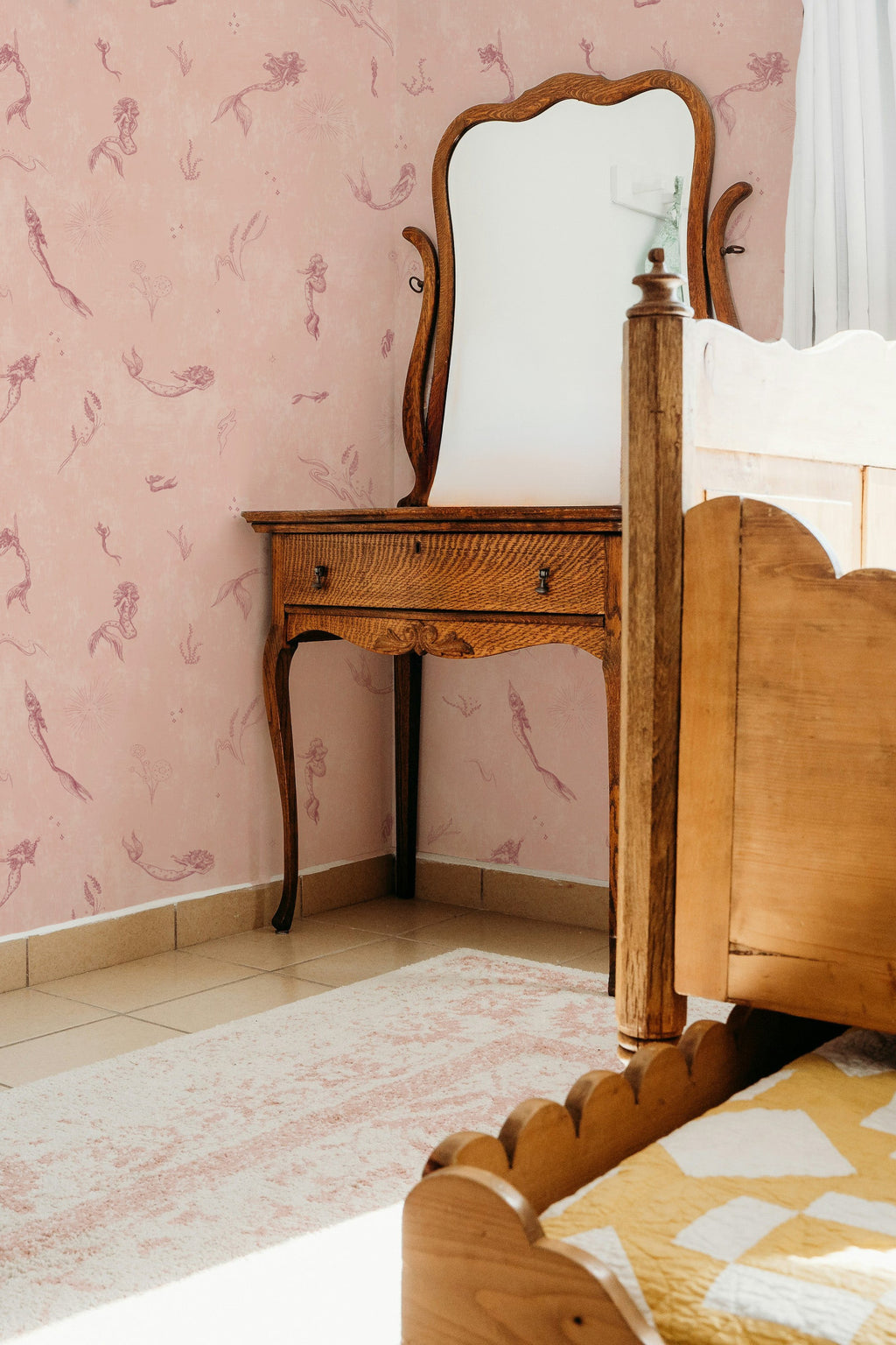 Aquatta Wallpaper by Naturally Antique