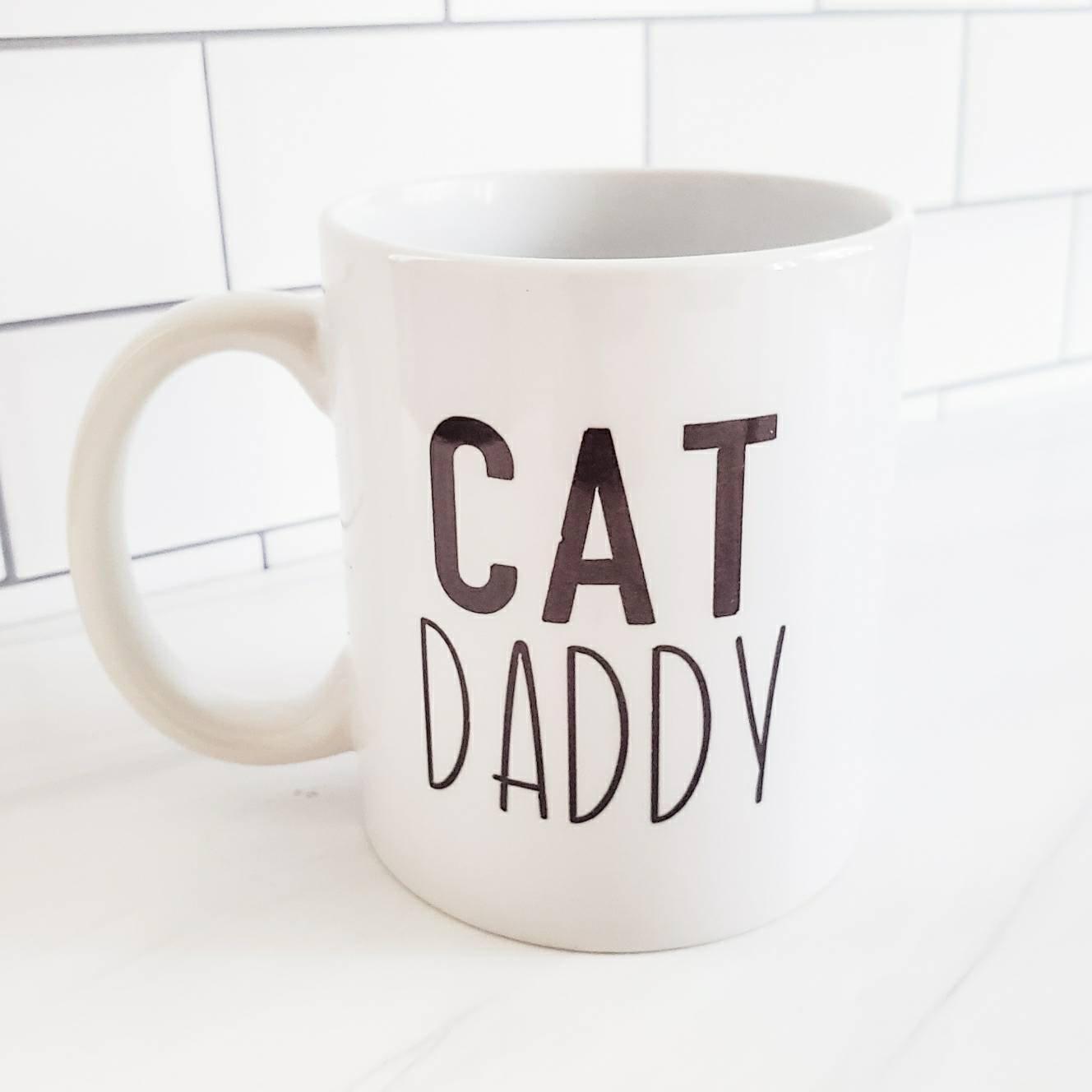 Cat Daddy and Cat Mama Coffee and Tea Mug