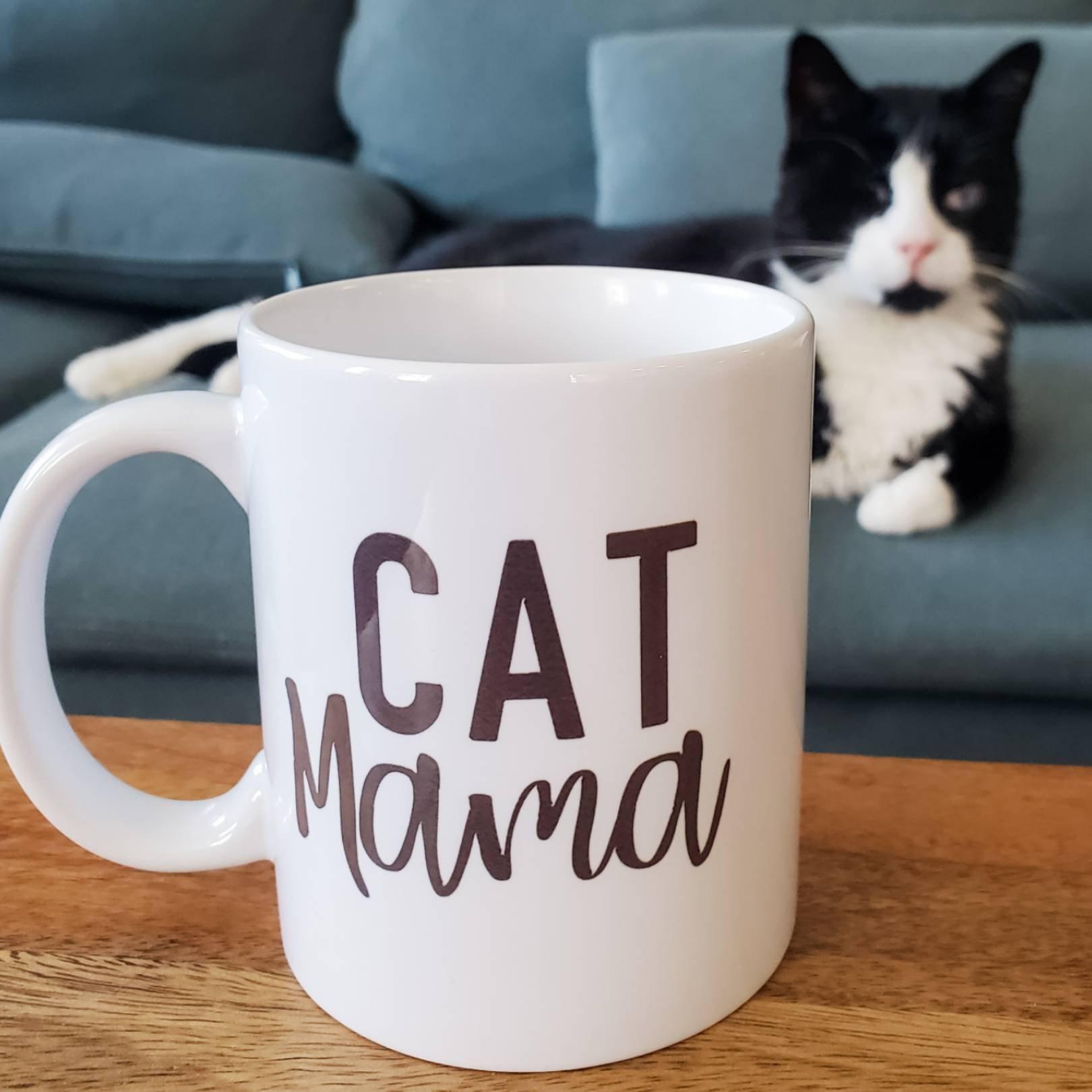 Cat Daddy and Cat Mama Coffee and Tea Mug