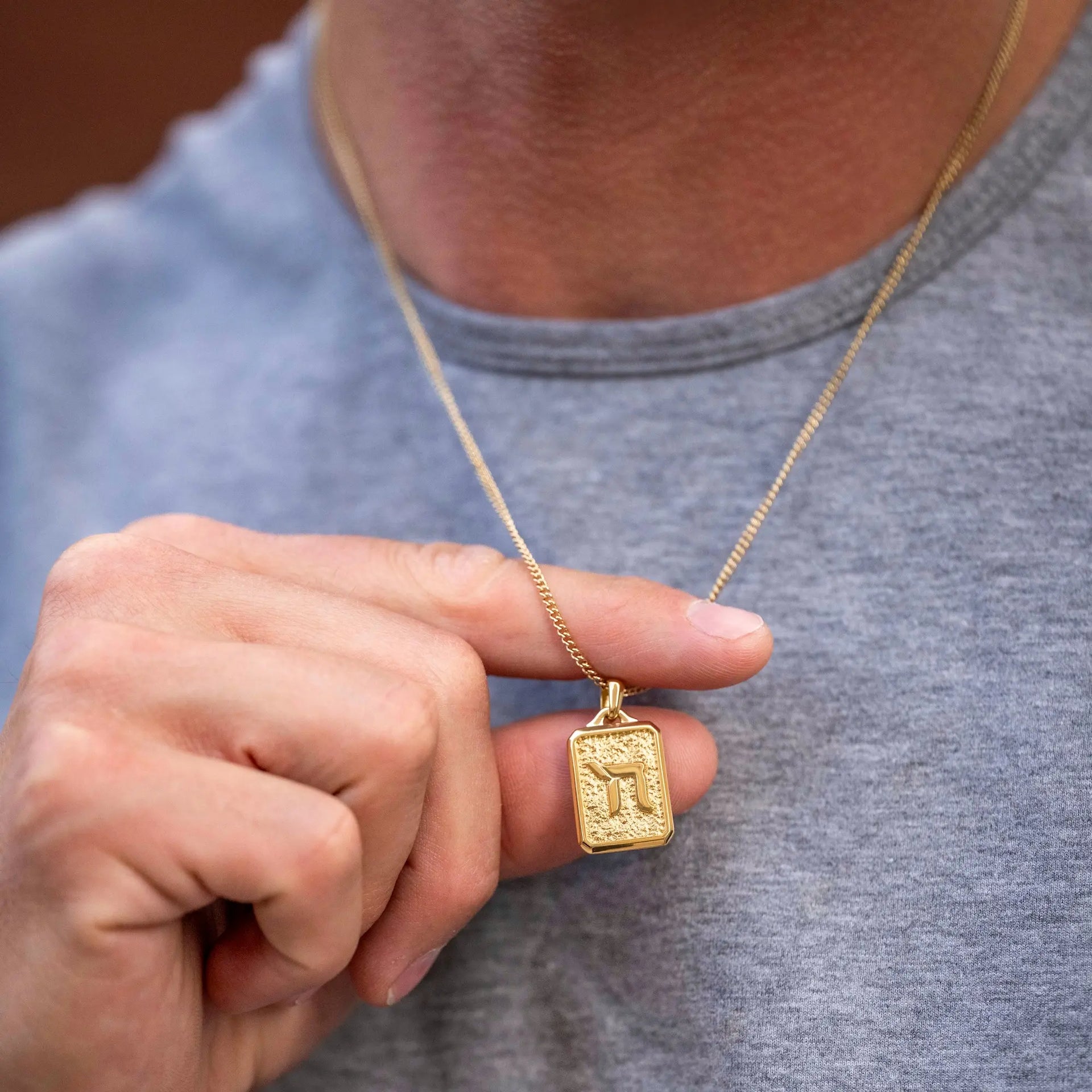 Chai Pendant - 14K Gold
