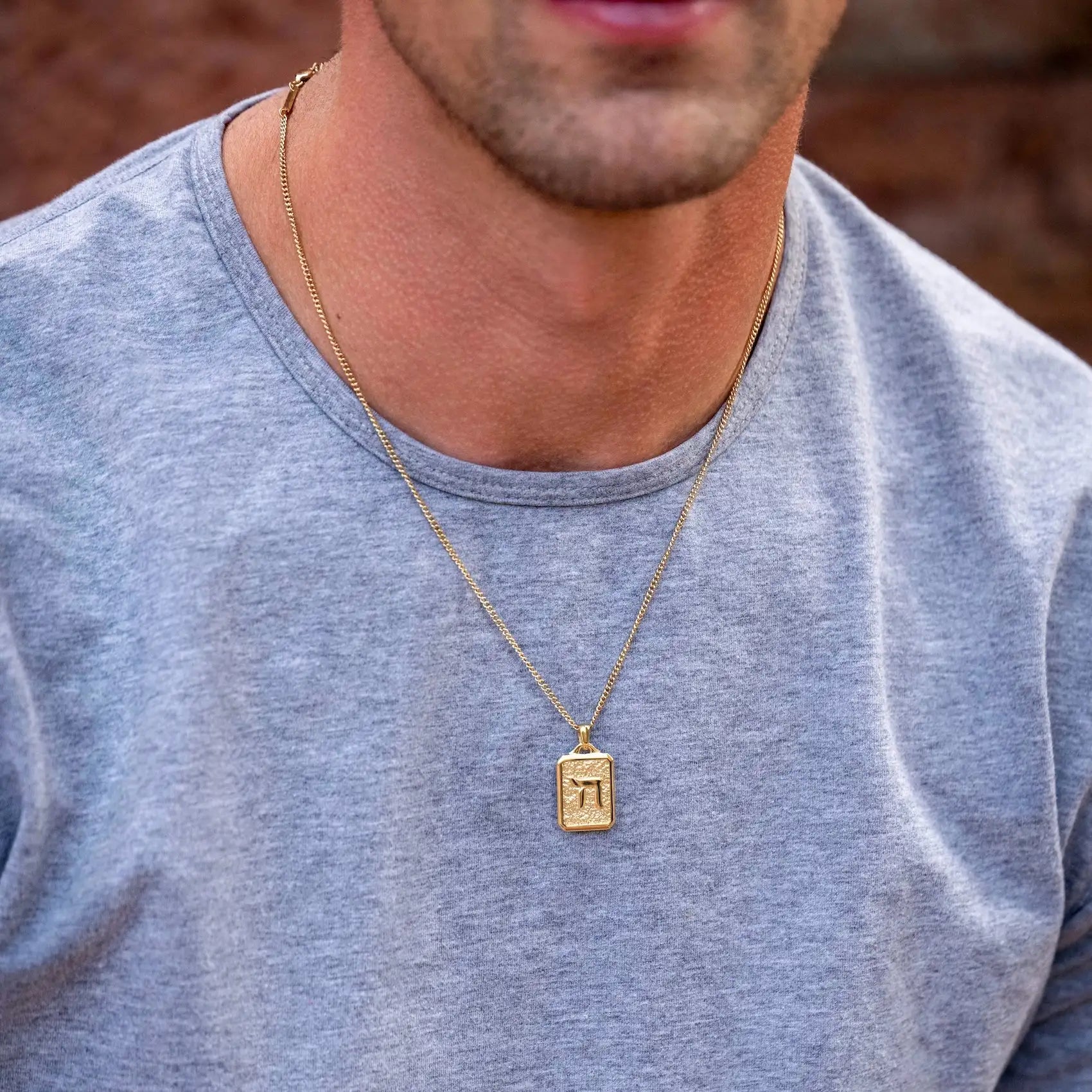 Chai Pendant - 14K Gold