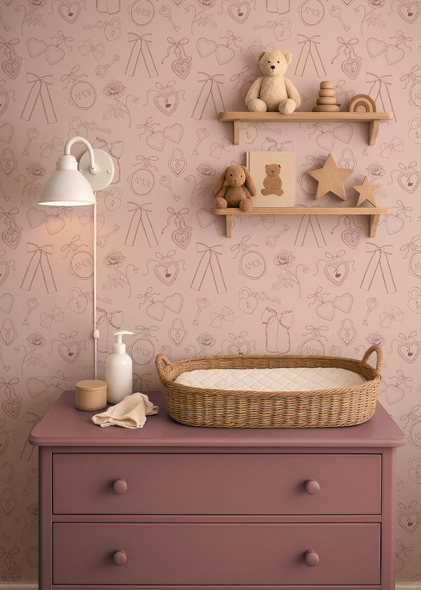 Essie Wallpaper by Brittany Polatis Design