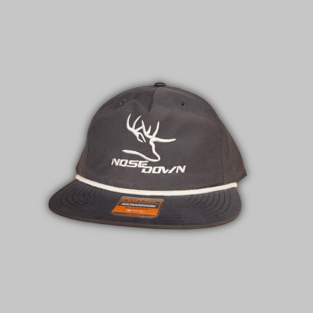 Embroidered Rope Hat Unisex Adjustable Snapback Sporty Cap