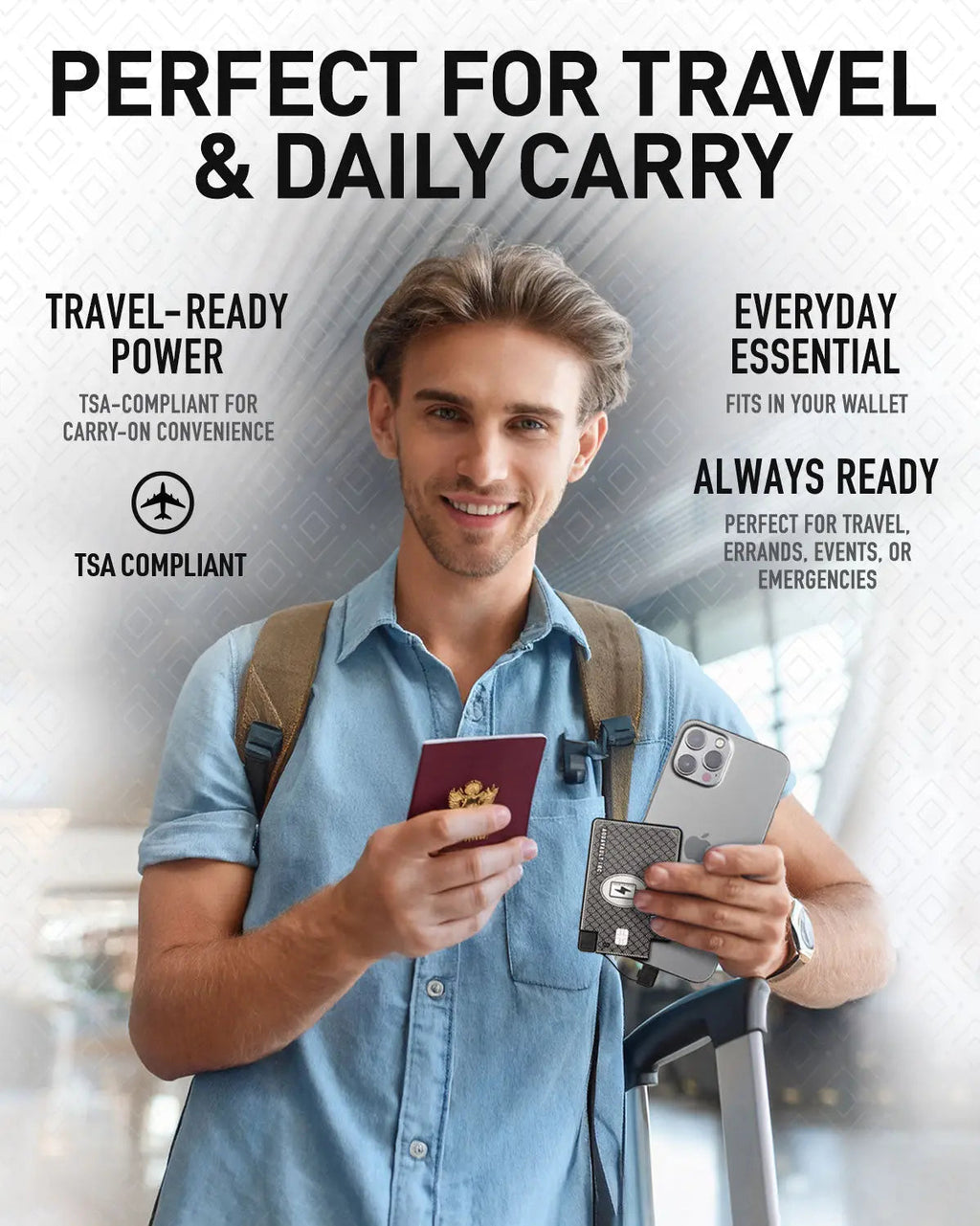 ChargeCard® - World's Thinnest Portable Charger