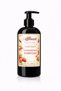 Bottle of Strawberry Shortcake scented liquid hand soap