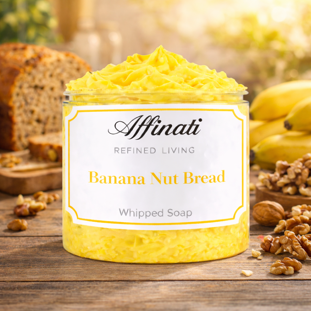 Banana Nut Bread Whipped Soap - 20 oz