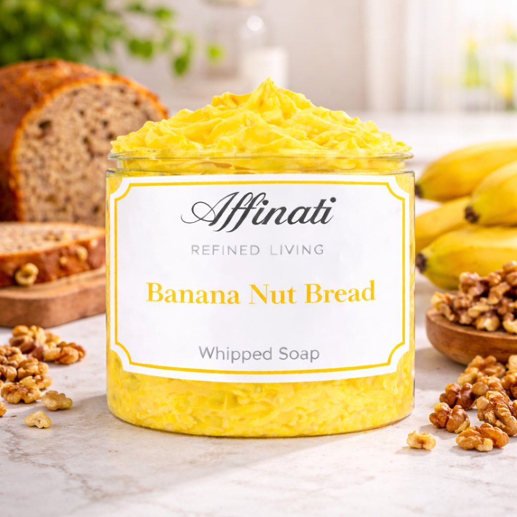 Banana Nut Bread Whipped Soap - 20 oz