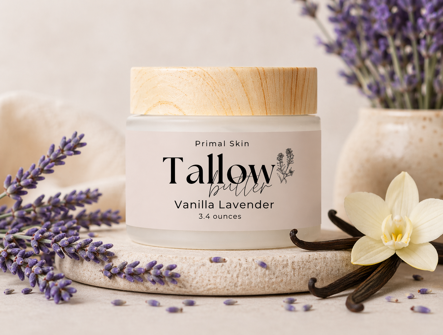 Vanilla Lavender Tallow Balm