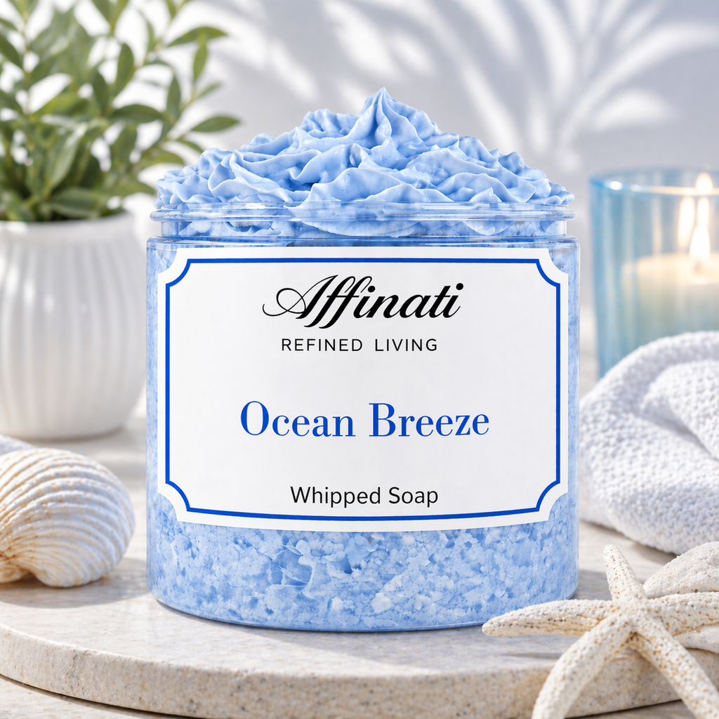 Ocean Breeze Whipped Soap - 20 oz
