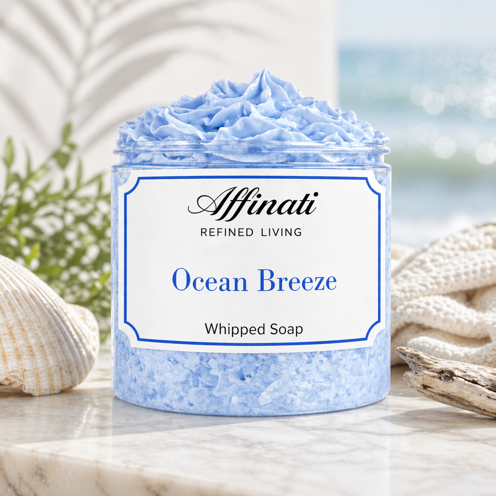 Ocean Breeze Whipped Soap - 20 oz