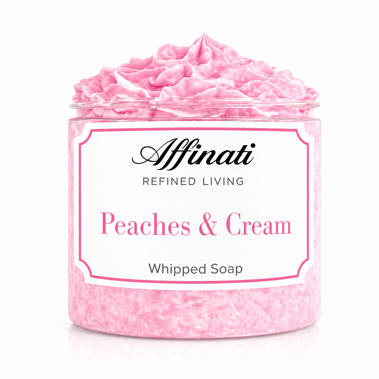 Peaches & Cream Whipped Soap - 20 oz