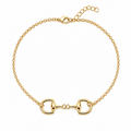 Polo Link Horse Bit Bracelet