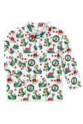 Santa Saurus L/S Polo