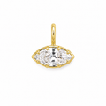 East To West Bezel Charm
