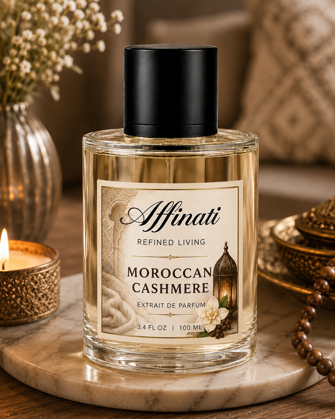 Moroccan Cashmere Unisex Extrait de Parfum 100ml Luxury Scent