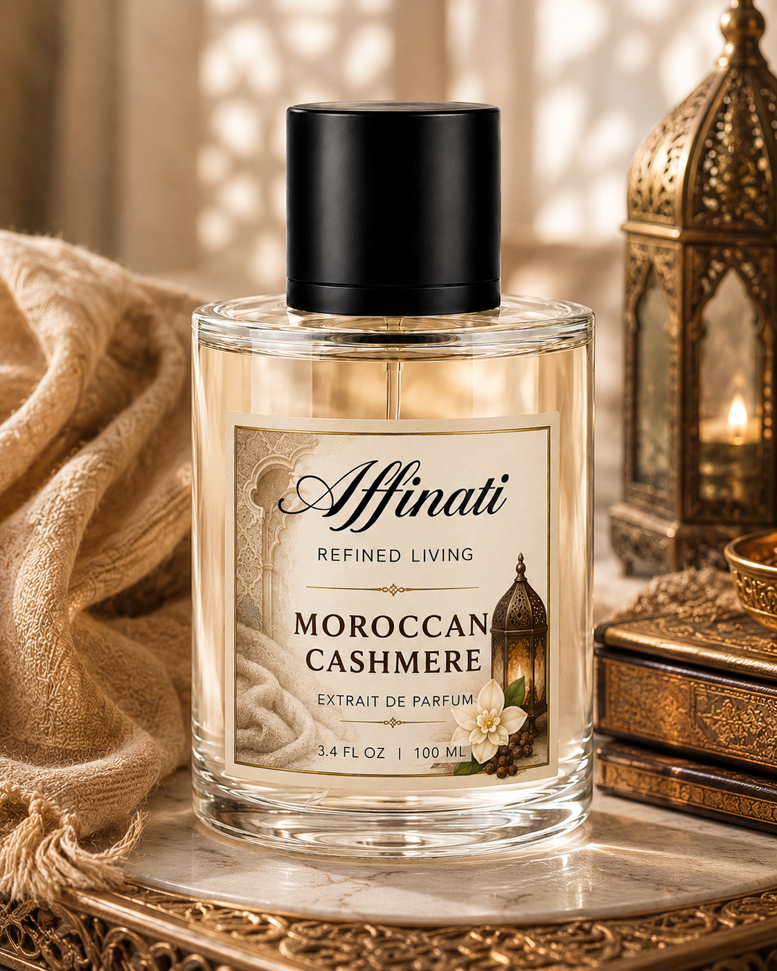 Moroccan Cashmere Unisex Extrait de Parfum 100ml Luxury Scent
