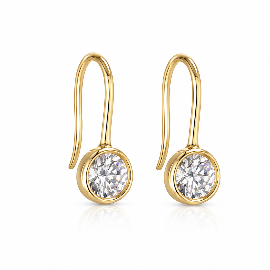 Lyla Bezel Earring