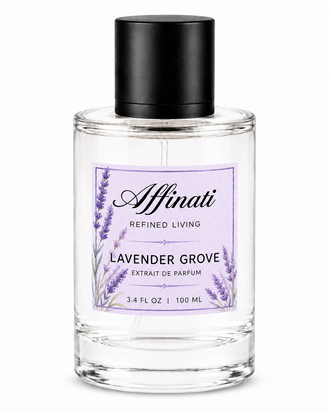 Lavender Grove Perfume 100ml glass bottle