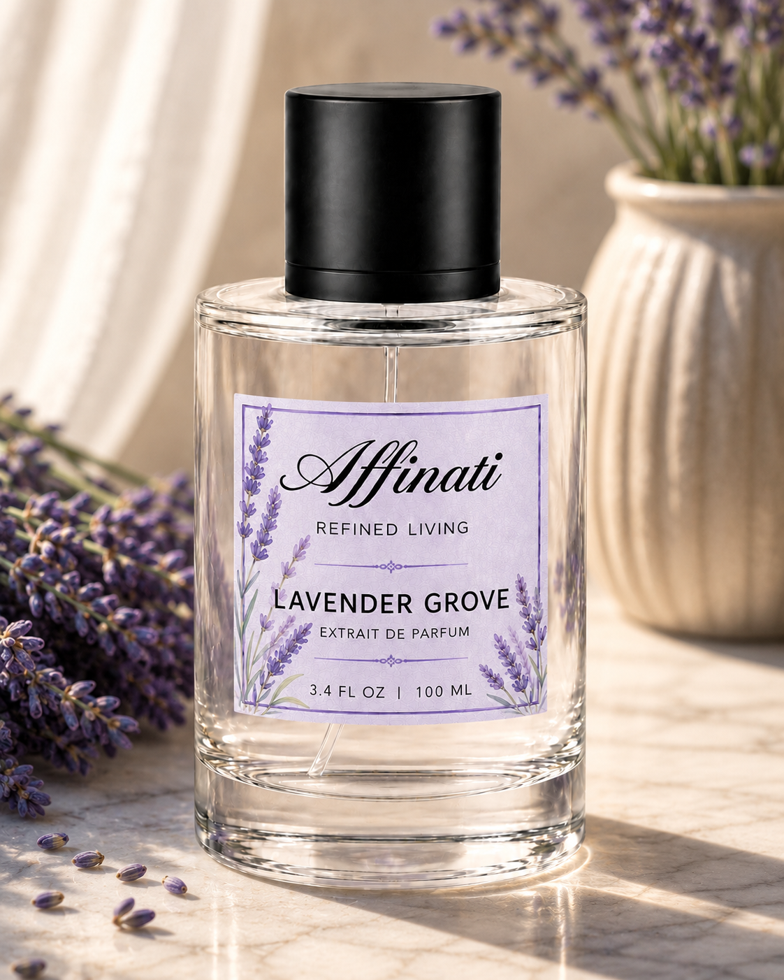 Lavender Grove Perfume - Calming Floral Aromatic Scent