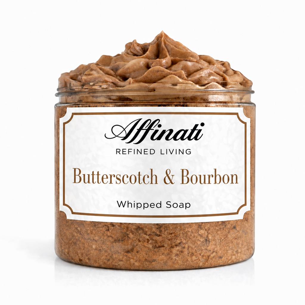 Butterscotch & Bourbon Whipped Soap - 20 oz